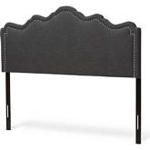 Nadeen Full Headboard in Gray Fabric